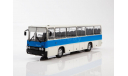 Автобус Икарус-256 бело-синий, журнальная серия масштабных моделей, Ikarus, Наши Автобусы (MODIMIO), 1:43, 1/43