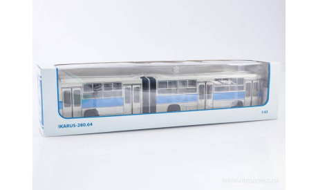 Икарус 280.64 бело/синий, масштабная модель, Ikarus, Советский Автобус, scale43