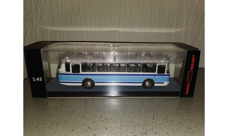 Автобус ЛАЗ-699Р бело-голубой, масштабная модель, Classicbus, 1:43, 1/43