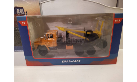 КрАЗ-6437 лесовоз, масштабная модель, Modimio, scale43