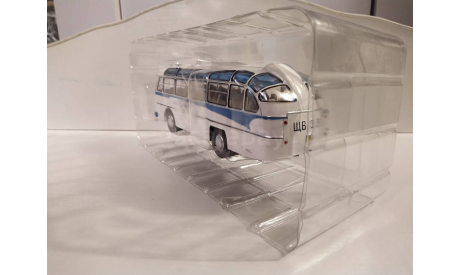 Автобус ЛАЗ-697Е белый мускари, масштабная модель, DEMPRICE, scale43