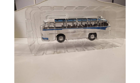 Автобус ЛАЗ-697Е белый мускари, масштабная модель, DEMPRICE, scale43