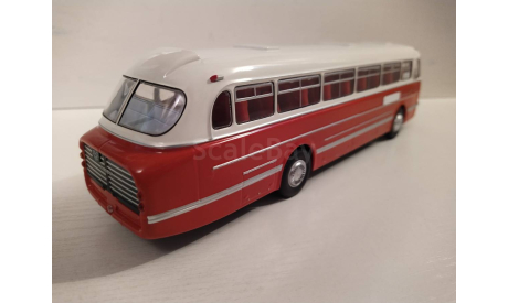 Автобус Икарус 55.14 ализариновый, масштабная модель, Ikarus, DEMPRICE, 1:43, 1/43
