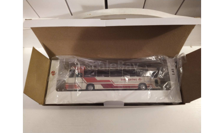 Икарус 250.70 клубничный ИНТУРИСТ, масштабная модель, Ikarus, DEMPRICE, scale43