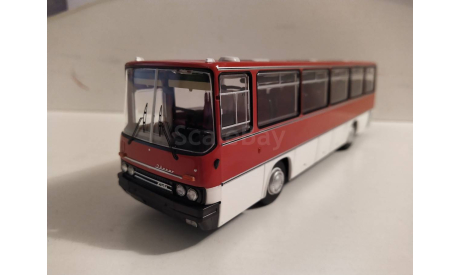 Автобус Икарус 256.54 скарлат, масштабная модель, Ikarus, DEMPRICE, scale43