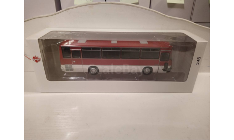 Автобус Икарус 256.54 скарлат, масштабная модель, Ikarus, DEMPRICE, scale43