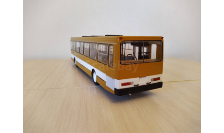 ЛиАЗ-5256 турмалин желто-белый, масштабная модель, DEMPRICE, scale43