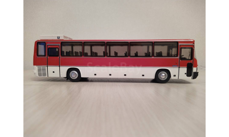 Автобус Икарус 250.70 клюквенный, масштабная модель, Ikarus, DEMPRICE, 1:43, 1/43