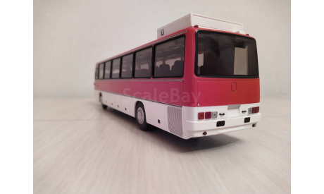 Автобус Икарус 250.70 клюквенный, масштабная модель, Ikarus, DEMPRICE, 1:43, 1/43