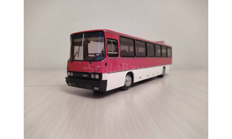 Автобус Икарус 250.70 клюквенный, масштабная модель, Ikarus, DEMPRICE, 1:43, 1/43