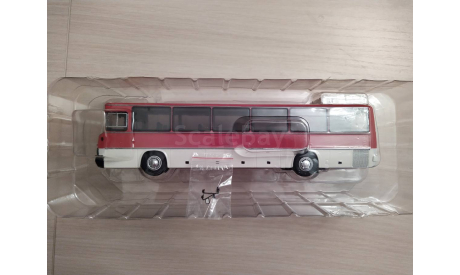 Автобус Икарус 250.70 клюквенный, масштабная модель, Ikarus, DEMPRICE, 1:43, 1/43