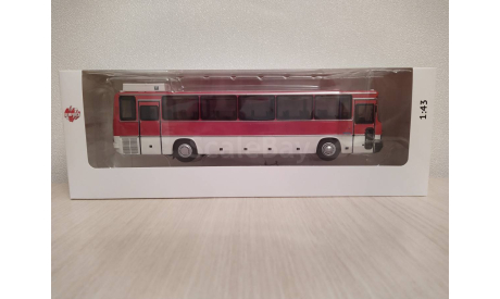 Автобус Икарус 250.70 клюквенный, масштабная модель, Ikarus, DEMPRICE, 1:43, 1/43