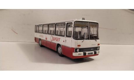 Икарус-255.70 бело-красный, масштабная модель, Ikarus, DEMPRICE, 1:43, 1/43