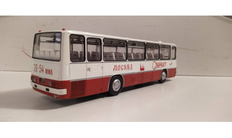 Икарус-255.70 бело-красный, масштабная модель, Ikarus, DEMPRICE, scale43