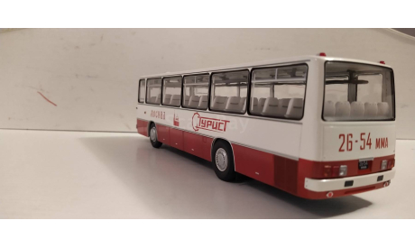 Икарус-255.70 бело-красный, масштабная модель, Ikarus, DEMPRICE, scale43