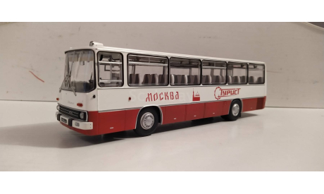 Икарус-255.70 бело-красный, масштабная модель, Ikarus, DEMPRICE, scale43
