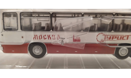 Икарус-255.70 бело-красный, масштабная модель, Ikarus, DEMPRICE, scale43