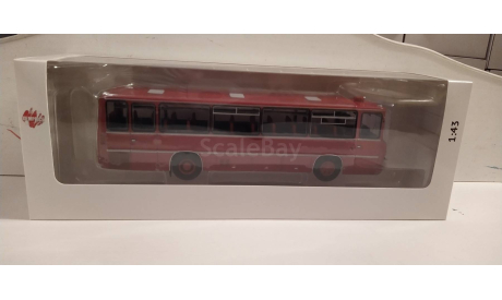 Автобус Икарус 255.70 красный, масштабная модель, Ikarus, DEMPRICE, scale43