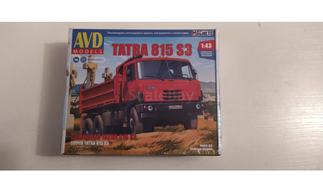 Сборная модель TATRA-815 S3 самосвал AVD, сборная модель автомобиля, AVD Models, 1:43, 1/43