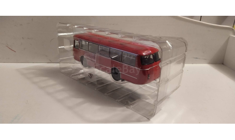 Автобус ЛАЗ-695Н красный, масштабная модель, DEMPRICE, scale43