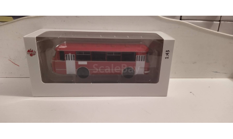 Автобус ЛАЗ-695Н красный, масштабная модель, DEMPRICE, scale43
