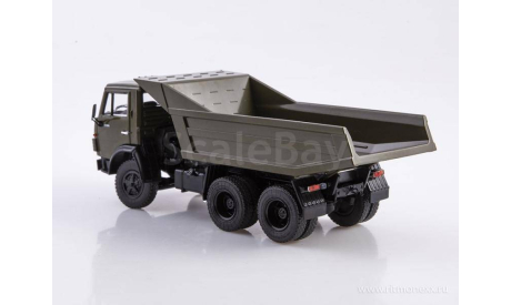 КАМАЗ-5511 самосвал темно-зеленый, масштабная модель, ПАО КАМАЗ, 1:43, 1/43