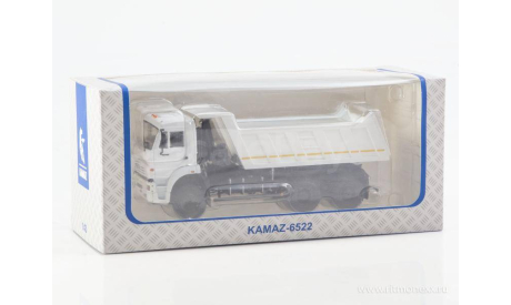КамАЗ-6522 белый, масштабная модель, ПАО КАМАЗ, 1:43, 1/43
