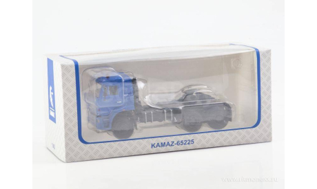 KAMAZ-65225 синий, масштабная модель, КамАЗ, ПАО КАМАЗ, 1:43, 1/43