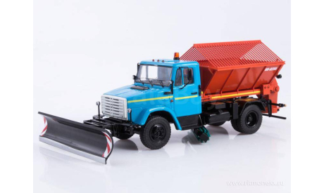 ЗИЛ-4333 КО-829А пескоразбрасыватель, масштабная модель, Start Scale Models (SSM), scale43