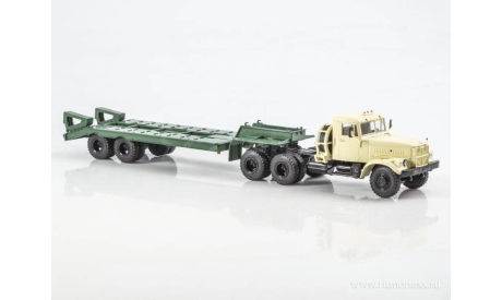 КРАЗ-258Б1 с полуприцепом ЧМЗАП-5523, масштабная модель, Start Scale Models (SSM), 1:43, 1/43
