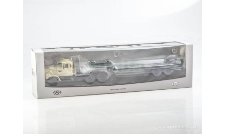 КРАЗ-258Б1 с полуприцепом ЧМЗАП-5523, масштабная модель, Start Scale Models (SSM), scale43