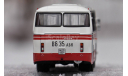 Автобус ЛАЗ-695Н белый с красными полосами КБ, масштабная модель, Classicbus, 1:43, 1/43