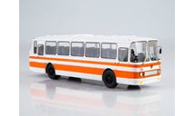 Автобус ЛАЗ-699Р бело-оранжевый, масштабная модель, Наши Автобусы (MODIMIO), 1:43, 1/43