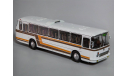 Автобус ЛАЗ-699Р белый с цветными полосами КБ, масштабная модель, Classicbus, 1:43, 1/43