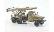 Легендарные грузовики СССР №112, БМ-13Н ’Катюша’ (Studebaker US6), журнальная серия масштабных моделей, 1:43, 1/43