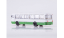 Автобус ЛиАЗ-677М серо-зеленый СОВА, масштабная модель, Советский Автобус, 1:43, 1/43