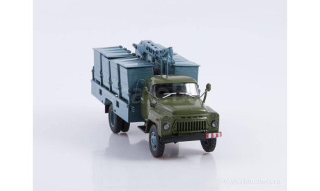 Контейнерный мусоровоз M-30 (53), масштабная модель, Горький, Автоистория (АИСТ), 1:43, 1/43