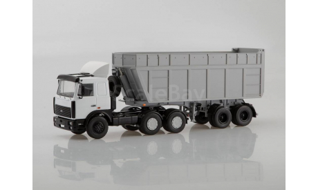 МАЗ-6422 с полуприцепом-щеповозом МАЗ-9506-30, масштабная модель, Start Scale Models (SSM), 1:43, 1/43