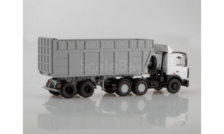 МАЗ-6422 с полуприцепом-щеповозом МАЗ-9506-30, масштабная модель, Start Scale Models (SSM), 1:43, 1/43