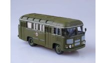 Автобус ПАЗ-672М санитарный хаки, масштабная модель, Советский Автобус, 1:43, 1/43