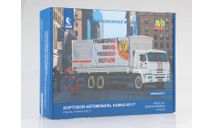 AVD КАМАЗ-65117 бортовой с тентом (рестайлинг), сборная модель автомобиля, AVD Models, scale43