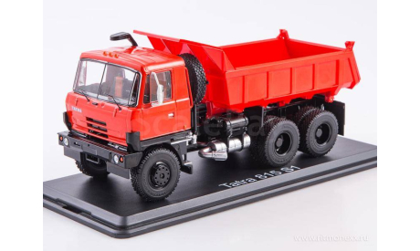 Tatra-815S1 самосвал красный, масштабная модель, Start Scale Models (SSM), 1:43, 1/43