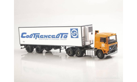 Volvo F12 с полуприцепом Lamberet, масштабная модель, Start Scale Models (SSM), 1:43, 1/43