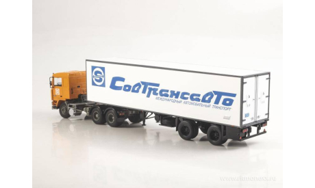 Volvo F12 с полуприцепом Lamberet, масштабная модель, Start Scale Models (SSM), 1:43, 1/43