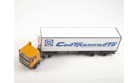 Volvo F12 с полуприцепом Lamberet, масштабная модель, Start Scale Models (SSM), 1:43, 1/43
