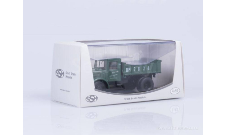 ЯАЗ-205 самосвал зеленый, масштабная модель, Start Scale Models (SSM), scale43