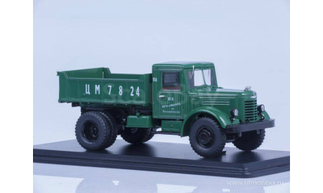 ЯАЗ-205 самосвал зеленый, масштабная модель, Start Scale Models (SSM), scale43