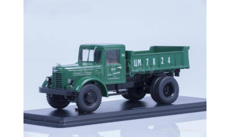 ЯАЗ-205 самосвал зеленый, масштабная модель, Start Scale Models (SSM), scale43