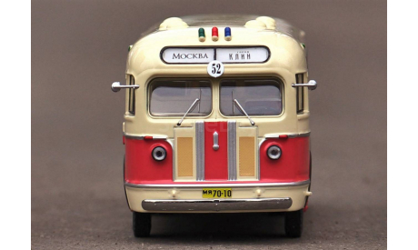 ЗиС-155 бежево-красный Классик Бас с рубля, масштабная модель, Classicbus, 1:43, 1/43