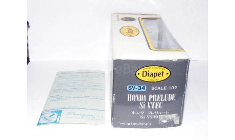Honda Prelude Si VTEC, масштабная модель, Diapet, scale43
